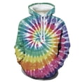 thumbnail image 2 of Sudadera con capucha con estampado 3D de arte teñido anudado multicolor vintage para hombre, jerseys casuales de manga larga para primavera y otoño, ropa para mujer, tops y abrigos, 2 of 5
