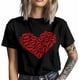 thumbnail image 3 of Camisetas para hombre con estampados de labios rojos para San Valentín, camisetas casuales de manga corta para hombre, camisetas gráficas, 3 of 8