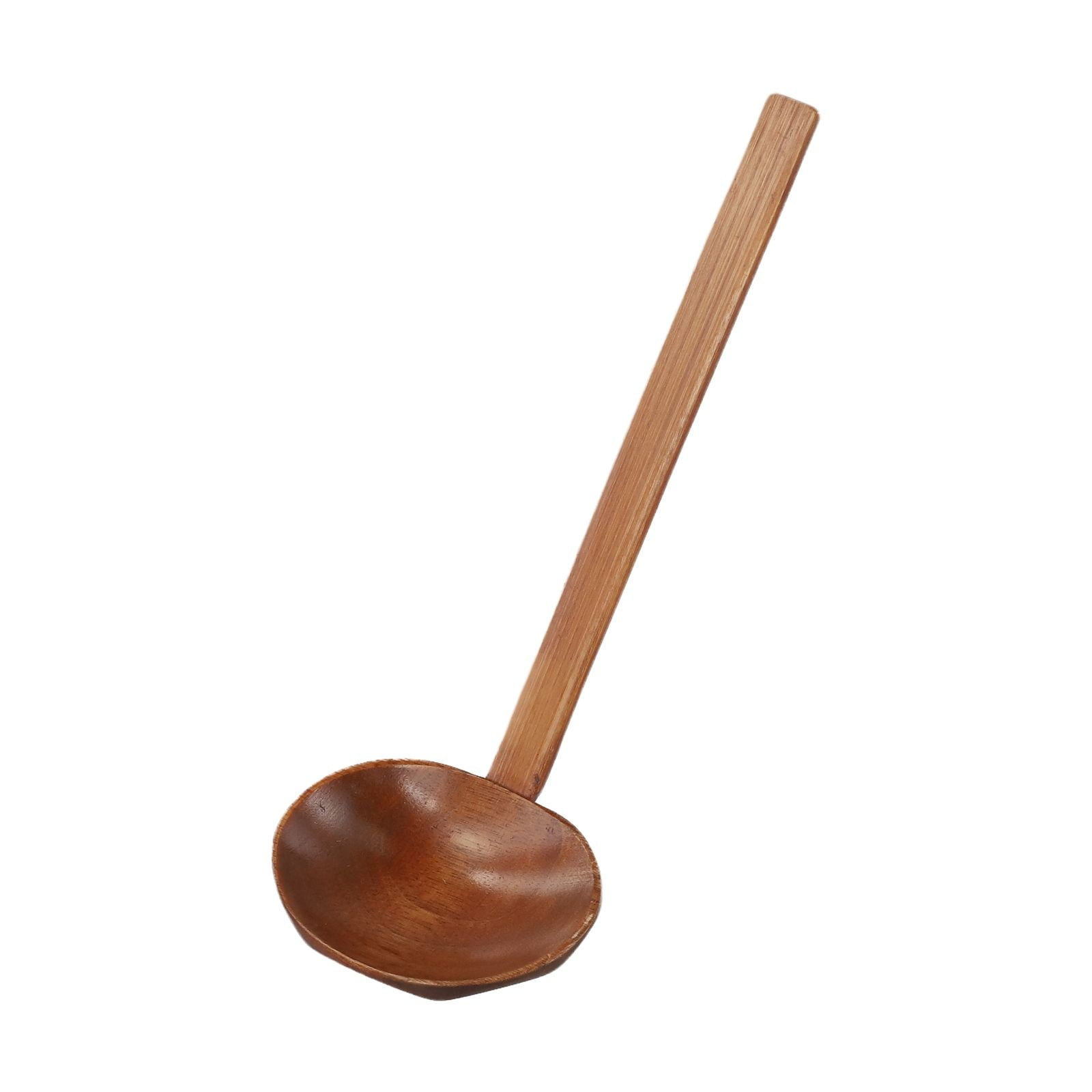 2 Cuillères à Ramen En Bois Long Manche - Motif Tortue - Pour Soupe, Fondue, Cuisine Asiatique - 12