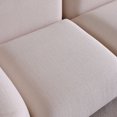 thumbnail image 5 of Indecor Home Modular Sectional Sofa Couch Corner Seat for Living Room Bedroom, Apartment, Office, Beige, 5 of 8