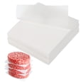 thumbnail image 1 of Uxcell 500 Pcs Hojas de papel pergamino sin blanquear para hornear, cuadrados de 3.5 pulgadas, papel de pulpa antiadherente para hornear, asar o almacenamiento de carne, blanco, 1 of 6