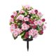 thumbnail image 2 of Adorno de suelo con flores artificiales de begonia para exteriores | Ramo de flores artificiales realista para macetas en el patio, 2 of 6