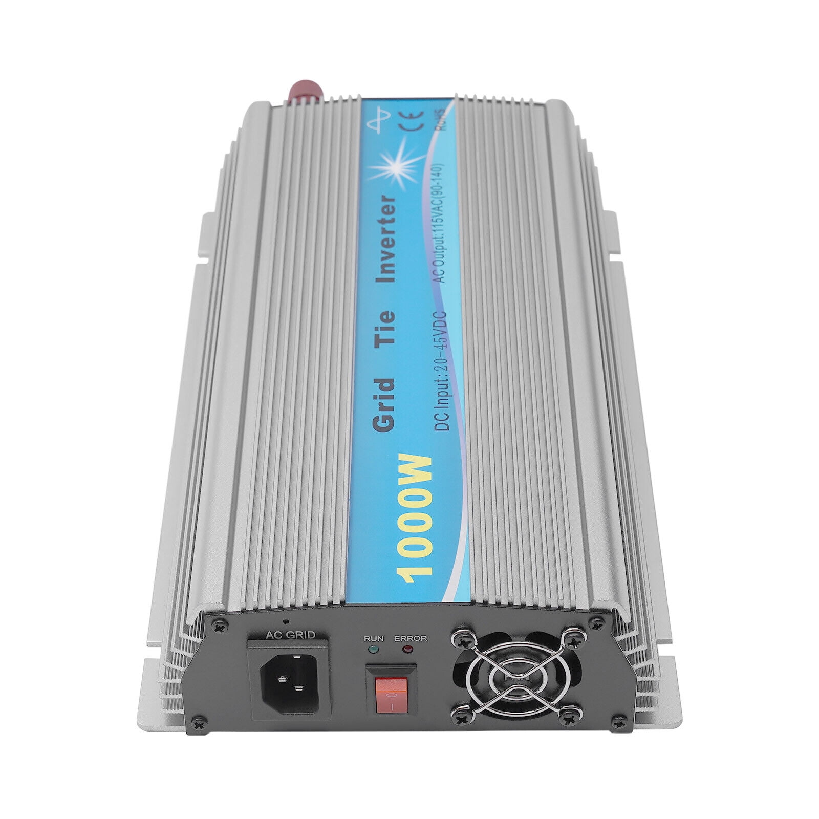 1000W MPPT Grid Tie Solar Inverter AC 90V-140V Output Pure Sine Wave Inverter