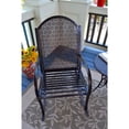 thumbnail image 5 of Tortuga Outdoor Garden Oiled Copper Metal Rocking Chair with Cushion, 5 of 5