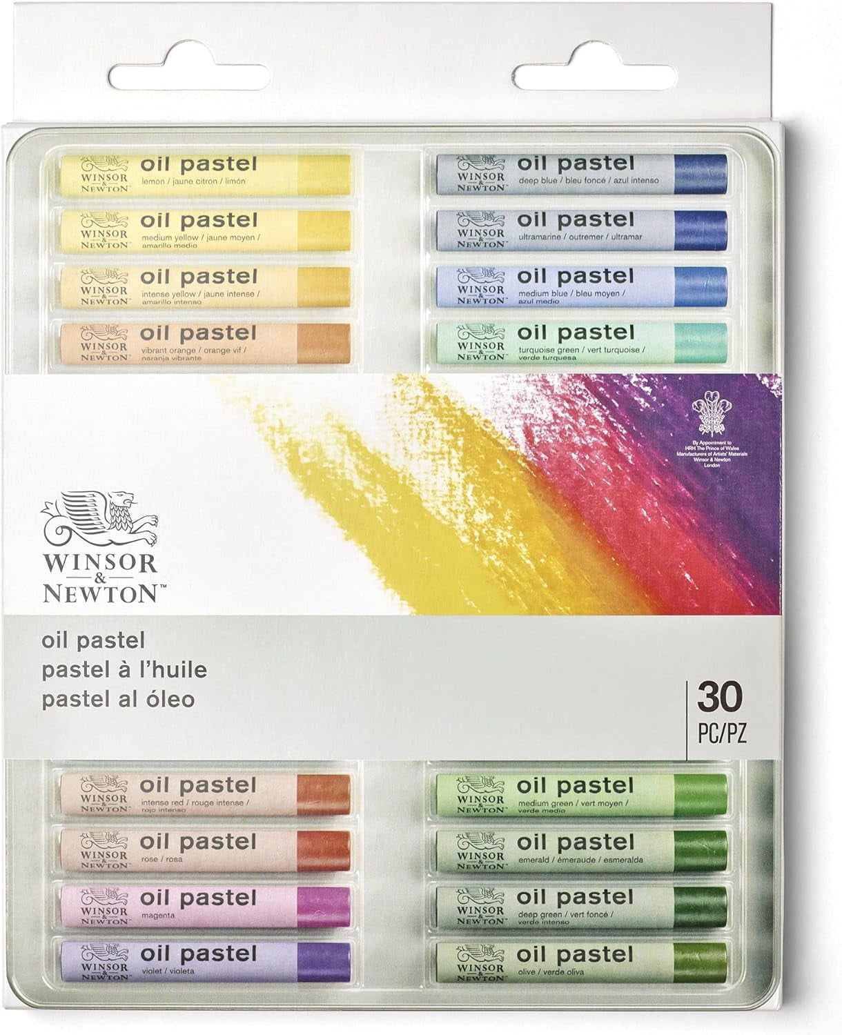 Winsor & Newton Oil Pastels - Set of 30