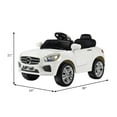 thumbnail image 2 of Costway 6V Kids Ride On Car RC Remote Control Battery Powered w/ LED Lights MP3 White, 2 of 10