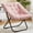 Pink, variant on EDX Comfy Chair for Adults, Soft Faux Fur Folding Lounge for Bedroom Living Room Dorm Rooms Flexible Reading Chair, Pink