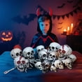 thumbnail image 6 of Realistic Halloween Skull Decoration Spooky Haunted House Prop with Bloody Details for Parties & Events, 6 of 6