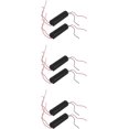 thumbnail image 1 of YISITIAN 3sets 1000kv Step-up Power Module Boost Step up Power Module Extension Cord Indoor High Voltage High-Voltage Inverter Power Extension Cord Converter Block Outlet Black Abs CJ919-95901, 1 of 9