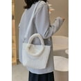 thumbnail image 4 of CoCopeaunts Small Corduroy Tote Purse Shoulder Bag Corduroy Crossbody Bag Women Mini Satchel Handbag Bag Hobo Bags, 4 of 7
