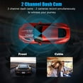 thumbnail image 3 of Dual Lens 1080P Car Driving Recorder HD Video DVR Dash Camera Front/Inside 170°, 3 of 9