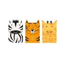 Unique Industries Assorted Colors Birthday Party Bags, 3 Count