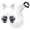 B, variant on FASHOFT Furry Fox Ears Headband And Tail Set Halloween Costumes Claws Paws Animal Cosplay Prop Masquerade Party Dress Up Halloween Costume A