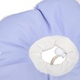 thumbnail image 2 of Cat Collar Shame Ring Floral Shape Soft Adjusting Cat Shame Neck Ring for Wound Recovery Blue M, 2 of 14