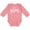 Mauve, variant on Inktastic It's Home- State of Kentucky Outline Boys or Girls Long Sleeve Baby Bodysuit