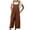 Coffee, variant on Aayomet Women'S Jumpsuits Women's Washed Linen Bib Jeans Overalls Casual Ripped Linen Jumpsuits Rompers,Navy XXL