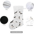 thumbnail image 3 of Coolnut Cartoon Puppy Christmas Stockings Christmas Presonalized Large Stocking Sock, Set of 1 Xmas Party Winter Decor Candy Bag Family Holiday Gift, 17.7 Inch, 3 of 7