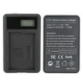 thumbnail image 1 of Cargador de Batería, Pantalla LCD Batería Resistente A la Abrasión Plástico de Cargador Único para D5100, 1 of 7