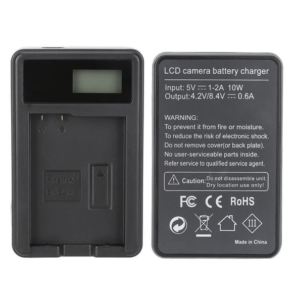 Cargador de batería para cámara Bling Bling SEIVI EN EL14 para Nikon de alta capacidad