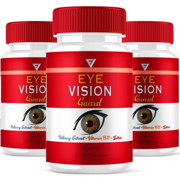 (3 Pack) Eye Vision Guard Pills, EyeVisionGuard Max Strength (180 Capsules)