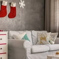 thumbnail image 3 of Christmas Throw Pillow Covers 18 x 18 Inches Set of 4 Xmas Series Winter Holiday Cushion Cover Linen Case Pillow for Sofa Couch Home Decor Christmas Decor, 3 of 7