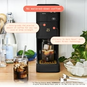 Beautiful Perfect Grind™ Programmable Single Serve Coffee Maker, Black Sesame by Drew Barrymore