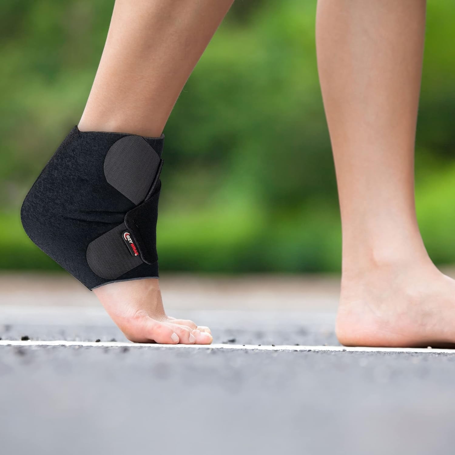Ezy Wrap 7750 Universal Ankle Compression Wrap – Hot and Cold Therapy Ankle System – Enhance Your Mobility in a Safe Wrap with this Ankle Support – Unique Compression Ankle Brace