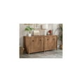 thumbnail image 2 of Sauder Cannery Bridge Engineered Wood Credenza in Sindoori Mango/Brown, 2 of 9
