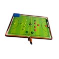 thumbnail image 4 of Tablero de entrenamiento de fútbol, ​​tablero de práctica con cremallera, equipo de árbitros, portapapeles de fútbol Verde, 4 of 8