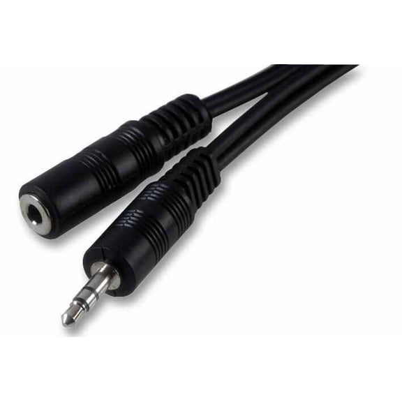 PRO SIGNAL - 3.5mm Stereo Jack Plug to Socket Lead 10m Black