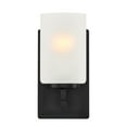thumbnail image 3 of Designers Fountain Carmine 1 Light Matte Black Wall Sconce Light, D239M-1B-MB, 3 of 4