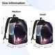 thumbnail image 2 of Disketp Dramatic Shark Attack Mochila de Lona Estampada, Mochila Escolar de Viaje Ligera para Estudiantes y Portátil-Small, 2 of 5