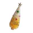 thumbnail image 3 of Mini árbol de Navidad, decoración navideña, decoración navideña para fiestas navideñas en interiores Blanco 125cm, 3 of 9