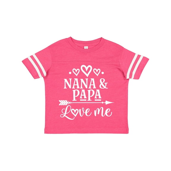 Inktastic Nana Papa Love Me Grandkids Boys or Girls Toddler T-Shirt