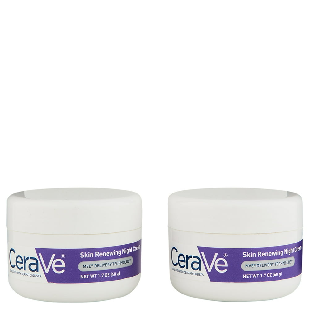 CeraVe Skin Renewing Night Cream 2 Ct 1.7 oz