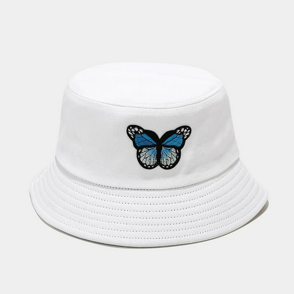 Bucket Hats Women's Butterfly Printing Sunshade Fisherman's Hat Basin Hat Outdoor Bucket Hat Bucket Hats