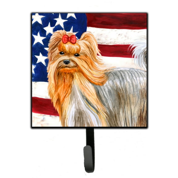 Yorkshire Terrier Patriotic Leash or Key Holder