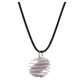 thumbnail image 2 of Collar redondo de cuentas de piedra de cristal Collar en espiral de la jaula Colgantes Joyería Collares de piedras preciosas y colgantes, 2 of 4