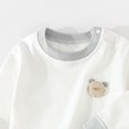 thumbnail image 6 of Ulanda Infant Toddler Baby Girls Clothes Outfits,2 Piece Cute Fall Long-sleeve Top and Pants (Grey, 18-24 Months), 6 of 6