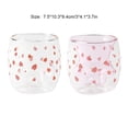 thumbnail image 4 of Monstrate Taza de café, té, agua, tazas creativas, taza de desayuno, restaurante, cocina, oficina, tazas de té, suministros para beber en el hogar Juegos de servir café y té Rosa Monstrate HA081232-02, 4 of 6