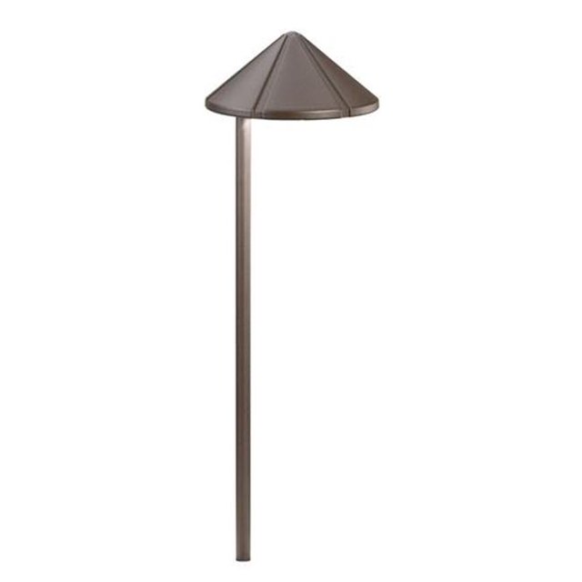 Kichler Lighting 15815AZT27R 2700K LED Side Mount Path Light, Textured Architectural Bronze
