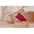 thumbnail image 4 of Simply Daisy 26" x 26" Stripe Decorative Throw Pillow, Cranberry, 4 of 4