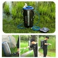 thumbnail image 4 of Bolsa de ducha Bolsa de agua Contenedor de agua plegable 12L / 20L Bolsa de ducha portátil para acam AFISHTOUR Bolsa de ducha, 4 of 7