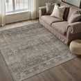 thumbnail image 2 of BERTHMEER 4'x6' Washable Area Rugs for Living Room Bedroom Kitchen Rugs Non Slip Vintage Traditional Dorm Office Dining Room Farmhouse Oriental Distressed Rugs,Mossy, 2 of 7
