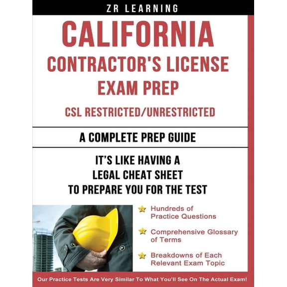 California Contractor's License Exam Prep, (Paperback)