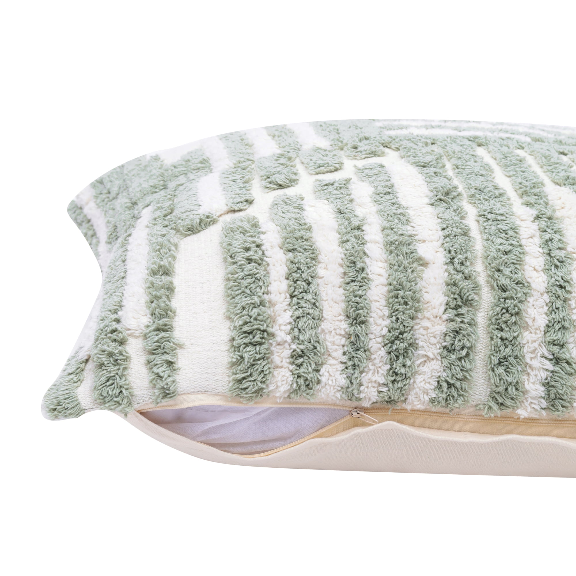 Ox Bay Geometric Shag Decorative Throw Pillow by Stacy Garcia, 22" x 22"