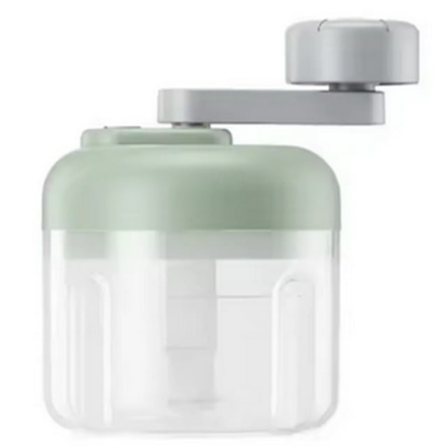 Cortadora de Verduras Multifuncional, Procesador de Alimentos Pequeño con Manivela, Picadora de Alimentos, Herramienta para Picar , Utensilios de Cocina, B 250 Ml