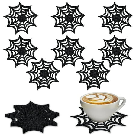 

Promotion Clearance! NQWZTIU Halloween Placemats Decorative Halloween Table Placemats Black Halloween Place Mats Reusable Halloween Table Decorations 10PCS for Halloween Ornament