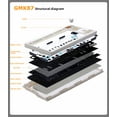 thumbnail image 3 of GMK87 Mechanical Keyboard KIT With Display Screen RGB Backlit Gasket Structure Gaming Hot Swap Keyboard for VIA Customized, 3 of 8