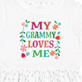 thumbnail image 4 of Inktastic My Grammy Loves Me Girls Apparel Girls Toddler Dress, 4 of 5